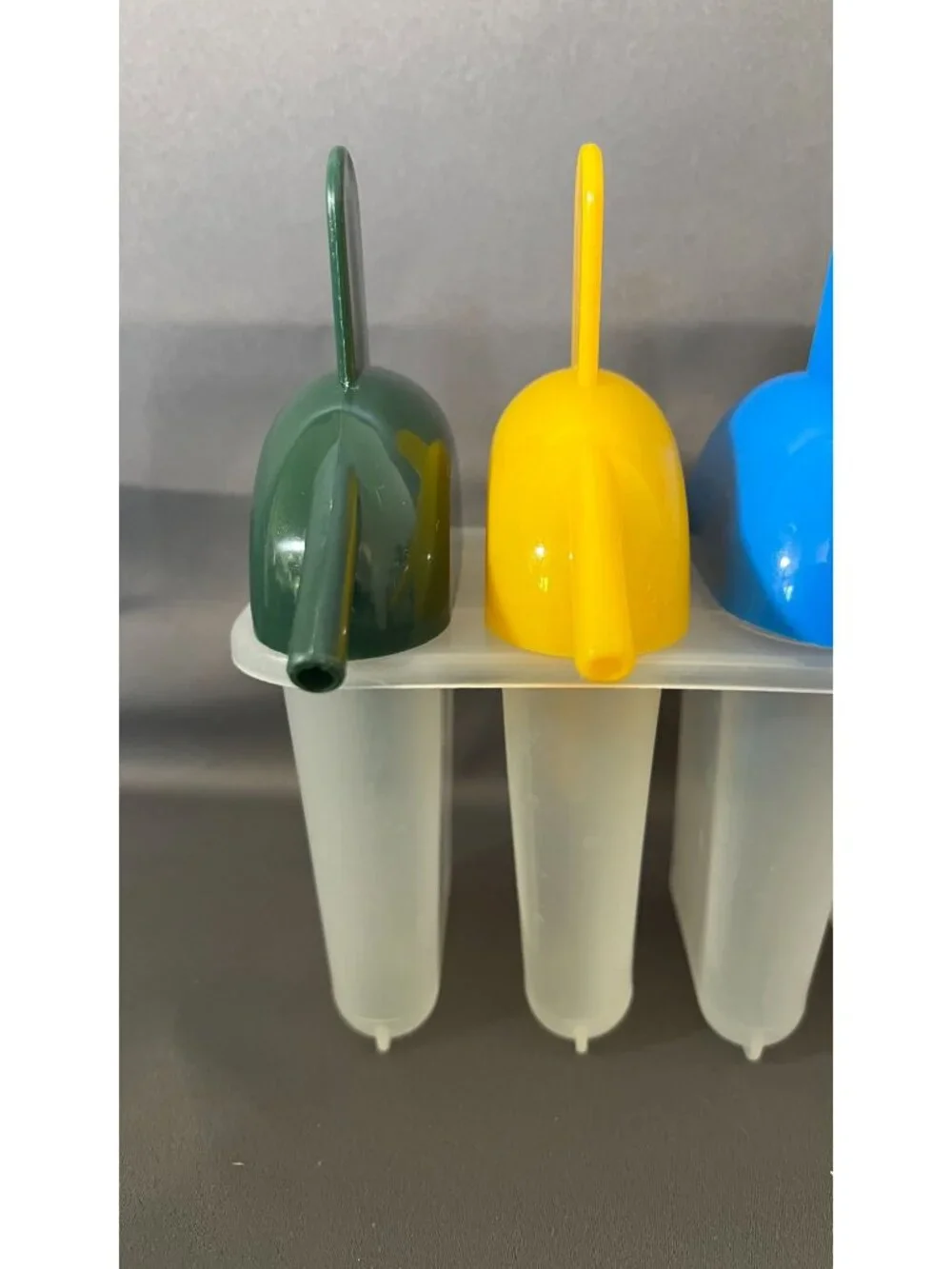 Colorful Ice Pop Mold Set With Lids For DIY Frozen Treats